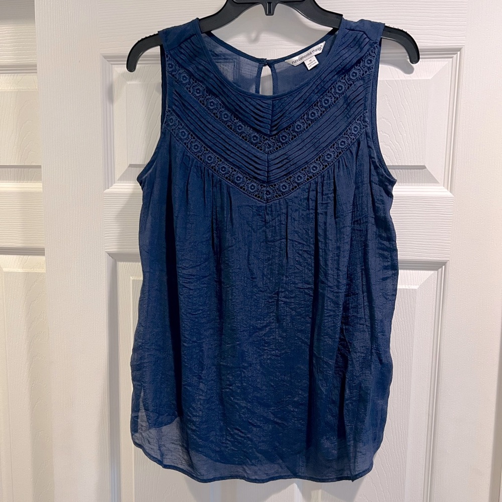 Fundamental Things Sleeveless Blouse